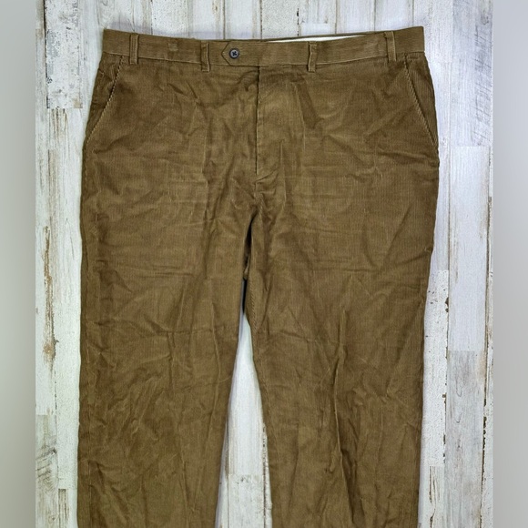 Lauren Ralph Lauren Corduroy Pant Mens 38x32 Brown - Picture 3 of 10